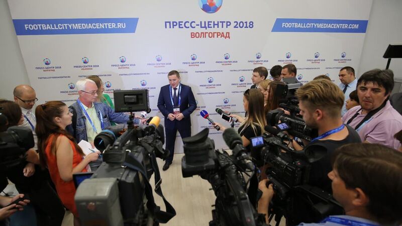 Волгоград. Выездной пресс-центр Волгоград. Выездной пресс-центр - «Россия сегодня», 800, 14.11.2021